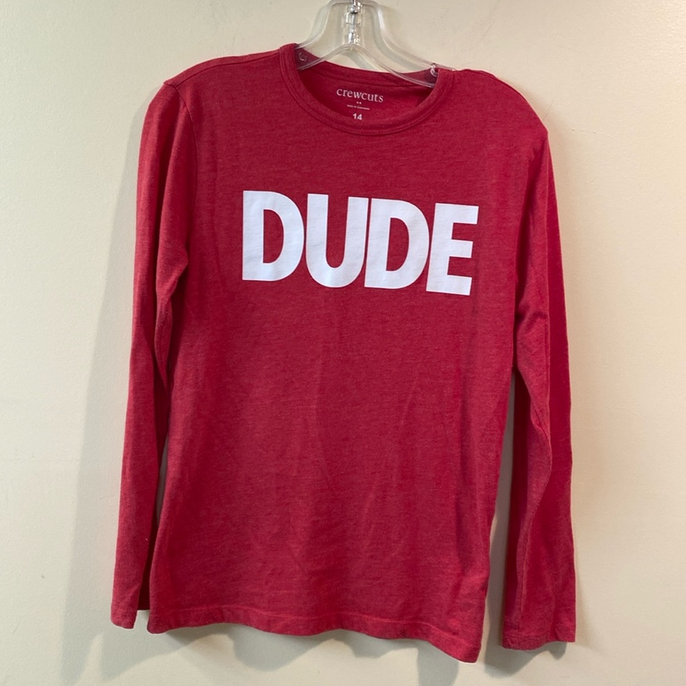 Crewcuts long sleeve T-shirt size 14 youth